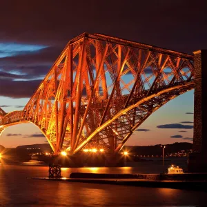 Bridges Glass Coaster Collection: Forth Bridge