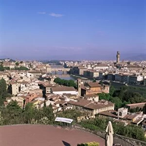 General view from the Piazza Michelangelo