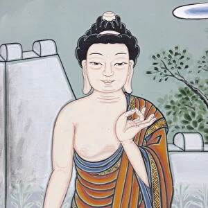 The Gesture of Debate explaining the Buddhas teachings (Vitaka Mudra)