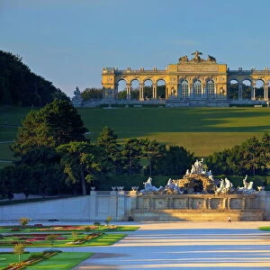 Heritage Sites Mounted Print Collection: Palace and Gardens of Sch÷nbrunn