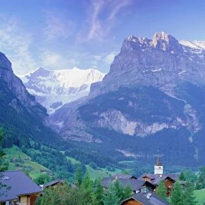 Grindelwald and the north face of the Eiger