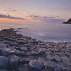 Hexagonal Basalt Columns of the Giants Causeway Print Hexagonal Basalt Columns of the Giants Causeway Print