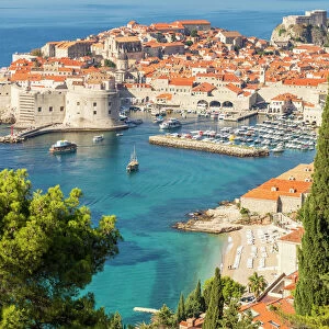 Heritage Sites Premium Framed Print Collection: Old City of Dubrovnik