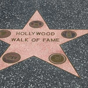 Hollywood Walk of Fame, Hollywood Boulevard, Los Angeles, California, United States of America