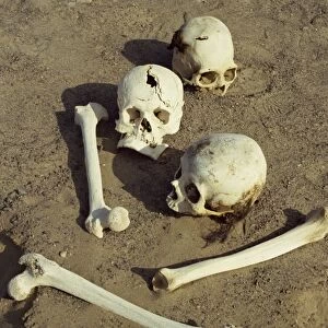 Human remains preserved over 500 years at the Chauchilla