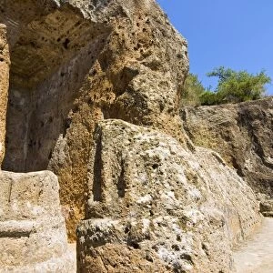 Ildebranda Tomb, Etruscan Necropolis of Sovana, Sovana, Grosseto, Tuscany, Italy, Europe