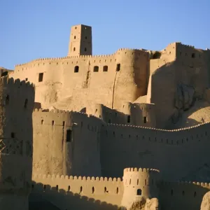Print of the Inner Citadel at Arg-e Bam in Iran