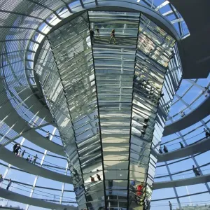 Interior del Reichstag Interior del Reichstag