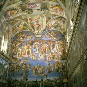 Sistine Chapel Interior Print Sistine Chapel Interior Print