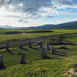 Karahunj Zorats Karer, prehistoric archaeological stonehenge site, Syunik Province