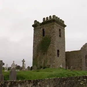 Chiesa dei Cavalieri Templari, Templetown, Contea di Wexford, Leinster Repubblica d'Irlanda (Irlanda Eire), Europa Chiesa dei Cavalieri Templari, Templetown, Contea di Wexford, Leinster Repubblica d'Irlanda (Irlanda Eire), Europa