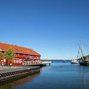 Kristiansand harbor, Vest-Agder, Sorlandet, Norway, Scandinavia, Europe