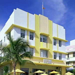 The Leslie Hotel, Ocean Drive, Art Deco District, Miami Beach, South Beach