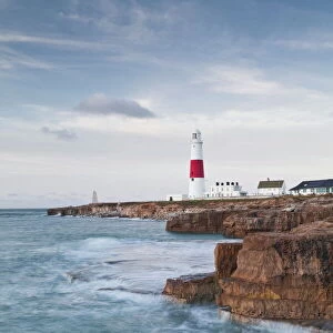 The lighthouse on Portland Bill, Isle of Portland, Jurassic Coast, UNESCO World Heritage Site, Dorset, England, United Kingdom, Europe