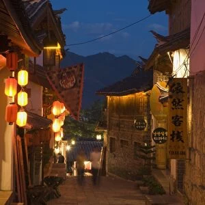 Lijiang Old Town, UNESCO World Heritage Site, Lijiang, Yunnan Province, China, Asia