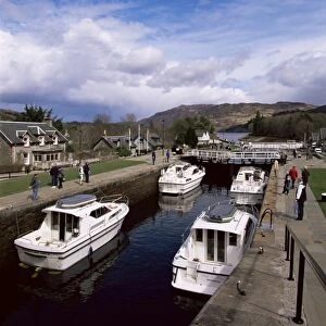 Locks on the Caledonian Canal