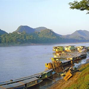 Looking North Up Mekong River