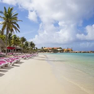 Mambo Beach, Willemstad, Curacao, West Indies, Lesser Antilles, former Netherlands Antilles