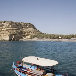 Matala Print, Crete Landscape Matala Print, Crete Landscape