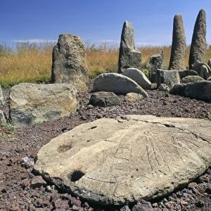 Megalithic tombs, archaeological site of Tiya, 14th to 16th century AD