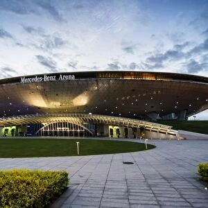 Mercedes Benz Arena in Shanghai Pudong, Shanghai, China, Asia