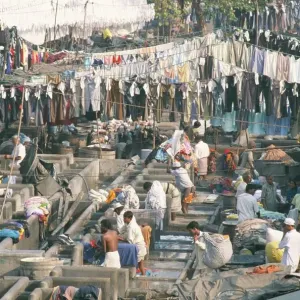 Mumbai Dhobi Ghat Laundry Print Mumbai Dhobi Ghat Laundry Print