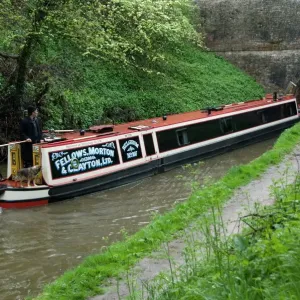 Narrow Boat Print, Llangollen Canal Tunnel Narrow Boat Print, Llangollen Canal Tunnel
