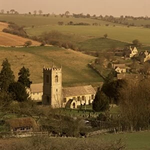 Naunton village, Gloucestershire, The Cotswolds, England, United Kingdom, Europe