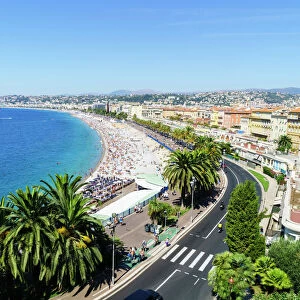 Nice, Alpes-Maritimes, Cote d Azur, Provence, French Riviera, France, Mediterranean