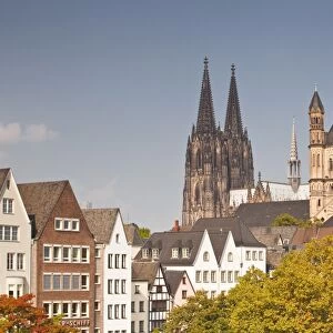 The old town of Cologne, North Rhine-Westphalia, Germany, Europe