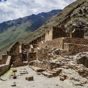 Ollantaytambo Ruins, Sacred Valley, Cusco Region, Peru, South America