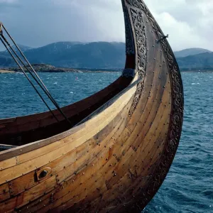 Historical Prints & Posters: Viking ships and weaponry