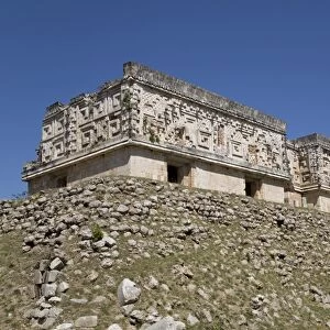 Palace of the Governor, Uxmal, Mayan archaeological site, UNESCO World Heritage Site