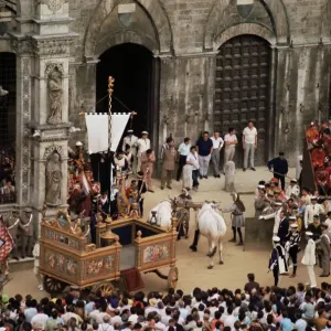 Siena Palio Print Siena Palio Print