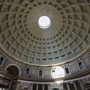 Pantheon interior, UNESCO World Heritage Site, Rome, Lazio, Italy, Europe
