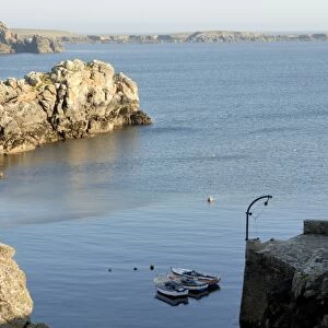 Port, Island of Ushant (Ile d Ouessant), Brittany, France, Europe