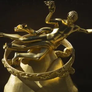 Prometheus Statue Print, Rockefeller Center, Manhattan