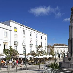 Republic Square, Tavira, Algarve, Portugal, Europe
