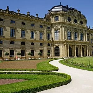 The Residence Palace, UNESCO World Heritage Site, Wurzburg, Bavaria, Germany, Europe