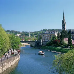 River Avon and Bath Print River Avon and Bath Print