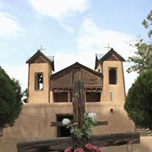 Santuario de Chimayo, Lourdes of America, Church, Chapel, Religious Pilgrimage Site, Chimayo, New Mexico, United States of America, North America
