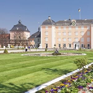 Schloss Schwetzingen Palace, Baroque Garden, Schwetzingen, Baden-Wurttemberg, Germany