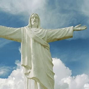 Statue of Jesus Christ overlooking the city