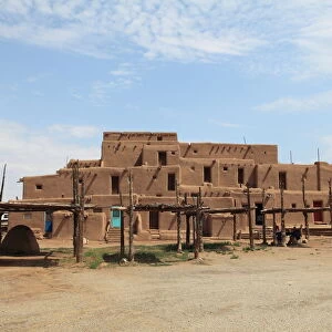 USA Heritage Sites Mouse Mat Collection: Taos Pueblo