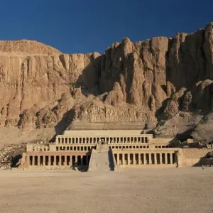 Templo de Hatshepsut, Deir el-Bahri, Cisjordania Occidental. Tebas. Sitio Patrimonial Mundial de la UNESCO
