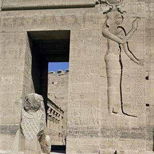 Temple of Isis at Philae, UNESCO World Heritage Site, Nubia, Egypt, North Africa, Africa