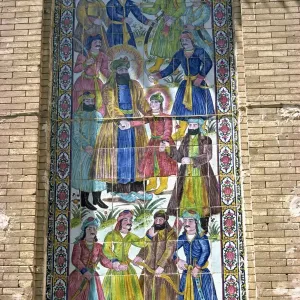 Iranian Tilework Print Iranian Tilework Print
