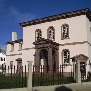 Print of the Touro Synagogue, 1759