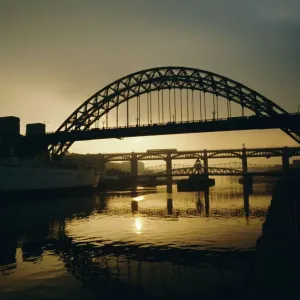Tynebrücke in Newcastle upon Tyne im Tynedale in England im Vereinigten Königreich Europa Tynebrücke in Newcastle upon Tyne im Tynedale in England im Vereinigten Königreich Europa