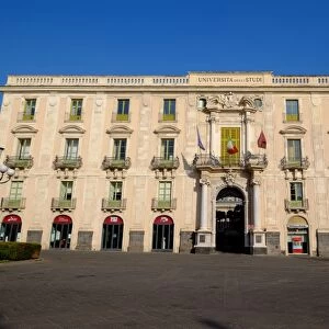 University of Catania, Piazza Universite, Catania, Sicily, Italy, Europe